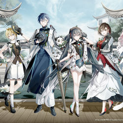 This is a pixiv picture whose title is MIKU WITH YOU 2021.