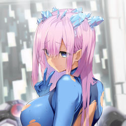 This is a pixiv picture whose title is メトロイドドレッドクリア記念絵　グッズ〆切11/21.