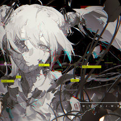 This is a pixiv picture whose title is 初音ミクの消失.