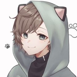 This is a pixiv picture whose title is 🐾.