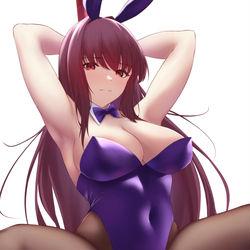 This is a pixiv picture whose title is バニー師匠.