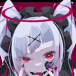 This is a pixiv picture whose title is danger.