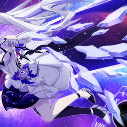 This is a pixiv picture whose title is 时砾逐光.