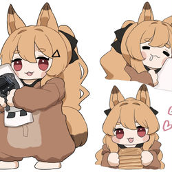 This is a pixiv picture whose title is ちびナイツ3.