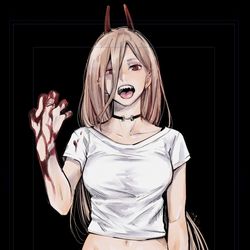 This is a pixiv picture whose title is パワ.