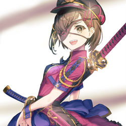 This is a pixiv picture whose title is 謎の蘭丸X.