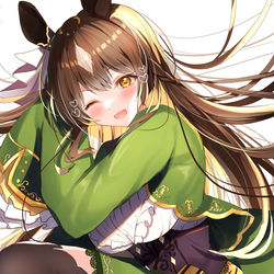 This is a pixiv picture whose title is サトノダイヤモンド.