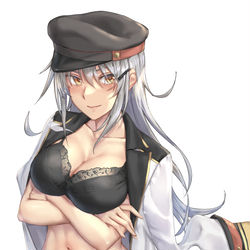 This is a pixiv picture whose title is ガングート.