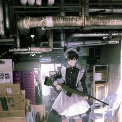 This is a pixiv picture whose title is 🐈‍⬛.