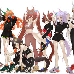 This is a pixiv picture whose title is 外練チームスピカ.