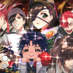 This is a pixiv picture whose title is 昭和キ神計画.