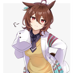 This is a pixiv picture whose title is アグネスタキオン.