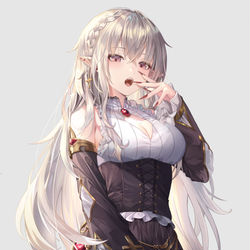 This is a pixiv picture whose title is 😁.