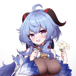 This is a pixiv picture whose title is 花を送ってくれてありがとう~.