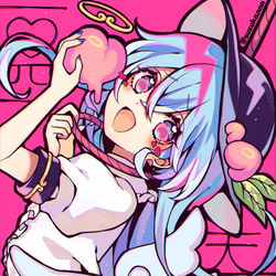 This is a pixiv picture whose title is あいしてる.
