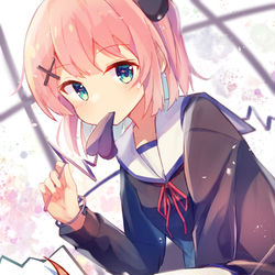 This is a pixiv picture whose title is もんも！.
