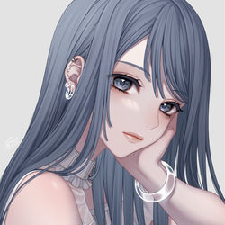 This is a pixiv picture whose title is 耀白.