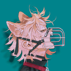 This is a pixiv picture whose title is 犬.