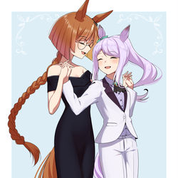 This is a pixiv picture whose title is 良い夫婦の日.