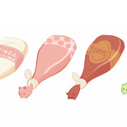 This is a pixiv picture whose title is チューブねこ.