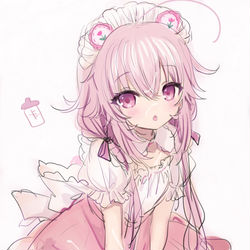This is a pixiv picture whose title is 🍼.