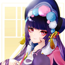This is a pixiv picture whose title is 雲菫.