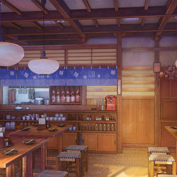 This is a pixiv picture whose title is レストランのインテリア.