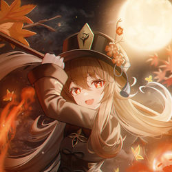This is a pixiv picture whose title is 胡桃.