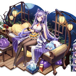 This is a pixiv picture whose title is 刻晴ちゃんお誕生日おめでとう！.