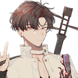 This is a pixiv picture whose title is 無題.
