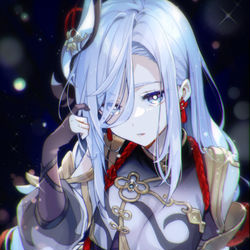 This is a pixiv picture whose title is 申鶴さん.