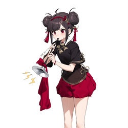 This is a pixiv picture whose title is 唢呐.