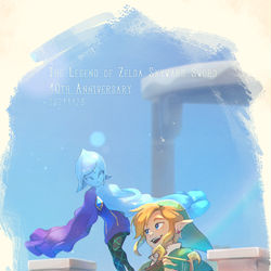 This is a pixiv picture whose title is スカウォ10周年！.