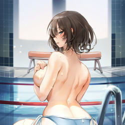 This is a pixiv picture whose title is ;3.