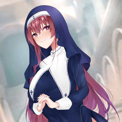 This is a pixiv picture whose title is シスターマリン.