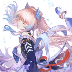 This is a pixiv picture whose title is 珊瑚宮心海.
