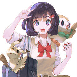 This is a pixiv picture whose title is 制服ミヅキちゃん.