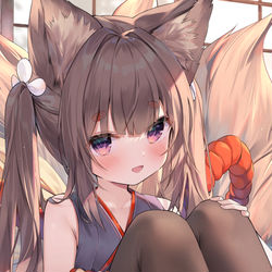 This is a pixiv picture whose title is 每个月的白丝/黑丝（2021.11）.