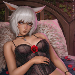 This is a pixiv picture whose title is Y'shtola - Final Fantasy.