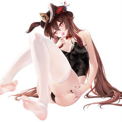 This is a pixiv picture whose title is バニーガールふたお.