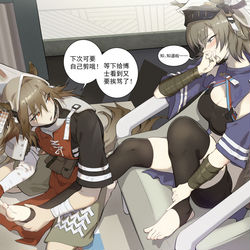 This is a pixiv picture whose title is 灰毫和野鬃.