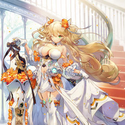 This is a pixiv picture whose title is 『CHUNITHM』ヘカティ・ベアトリクス／ブライドフォーム.