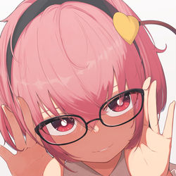 This is a pixiv picture whose title is メガネさとり様.