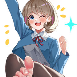 This is a pixiv picture whose title is 黑可可.白可可。.