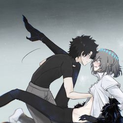 This is a pixiv picture whose title is ぐだオベ.