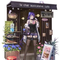 This is a pixiv picture whose title is 雷电将军~.
