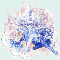 This is a pixiv picture whose title is アシレーヌなシャワーズ.