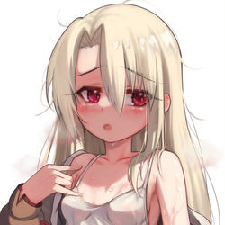 This is a pixiv picture whose title is 92日目、イリヤスフィール.