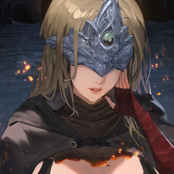 This is a pixiv picture whose title is Bad Ashen One.