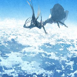 This is a pixiv picture whose title is 雲海.